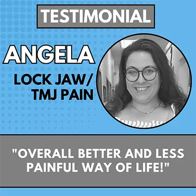 Chiropractic Delafield WI Angela TMJ Testimonial